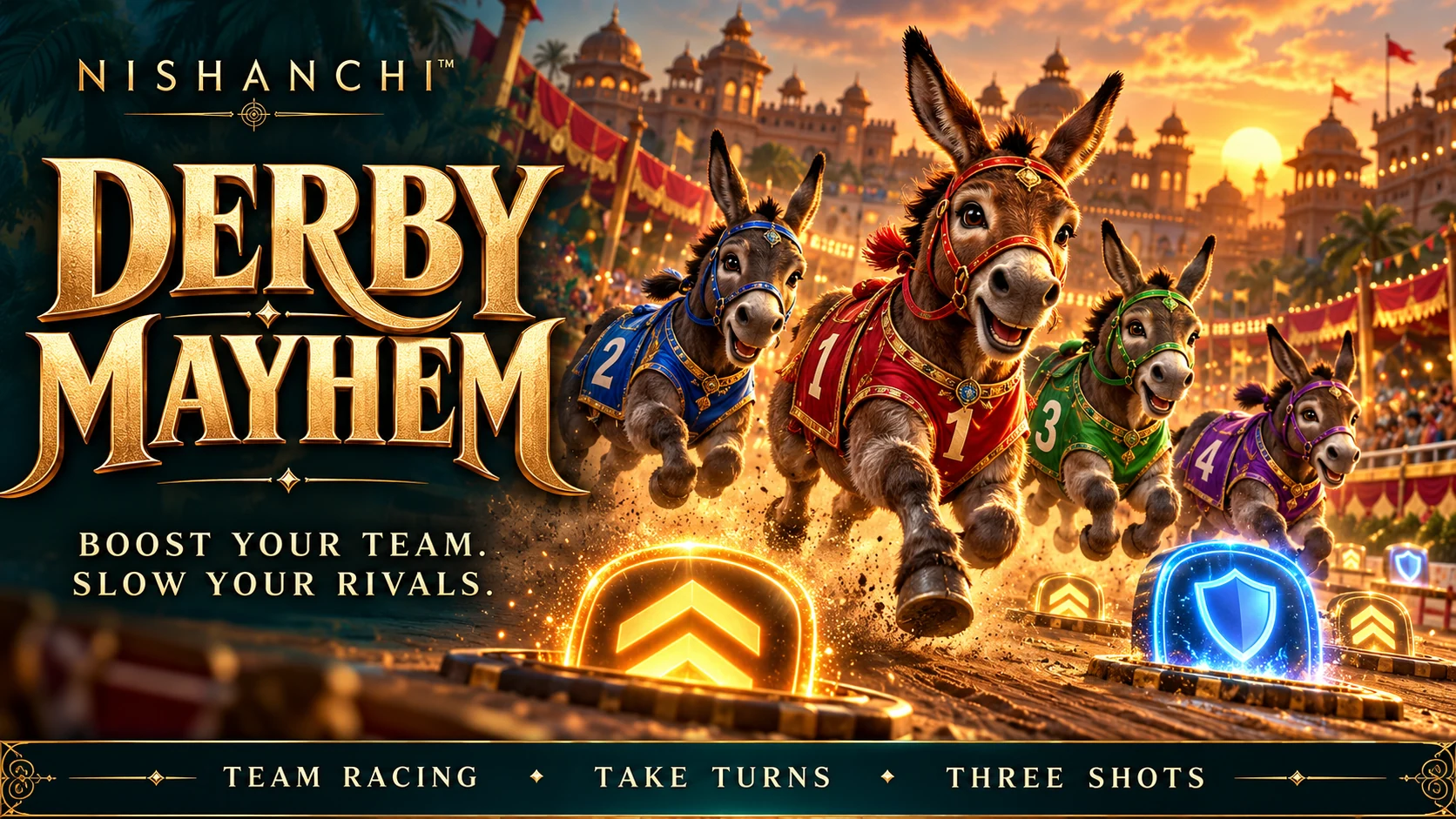 Derby Mayhem game artwork